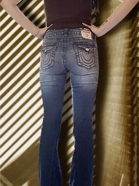 True Religion Joey Mid Rise Flare NWOT